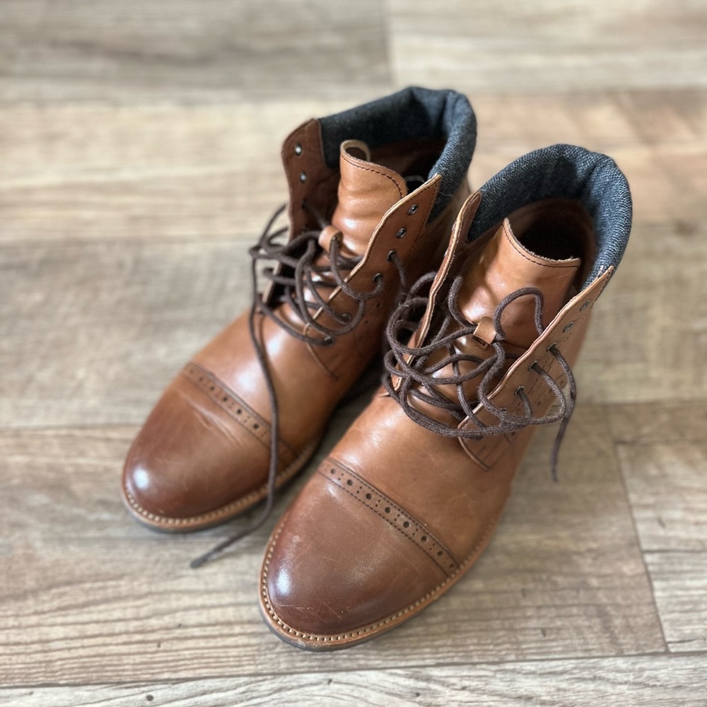 Wakefield & and Grand Size 8.5 Genuine Leather Boots